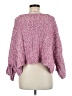 Free People Tweed Pink Pullover Sweater Size M - photo 2