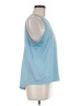 Nike 100% Polyester Blue Sleeveless T-Shirt Size L - photo 4