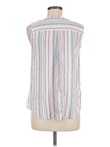 Cosmic Blue Love Sleeveless Blouse (view 2)