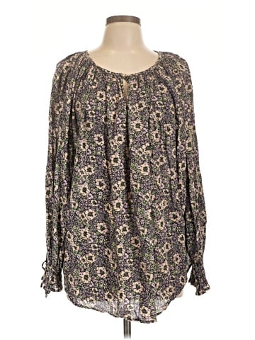 Chaps Long Sleeve Blouse (view 1)