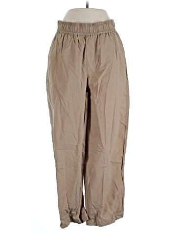 Madewell Pull-On Wide-Leg Pants in Signature Poplin (view 1)