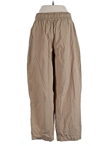 Madewell Pull-On Wide-Leg Pants in Signature Poplin (view 2)