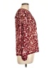 Maje 100% Polyester Burgundy Long Sleeve Blouse Size Lg (3) - photo 4