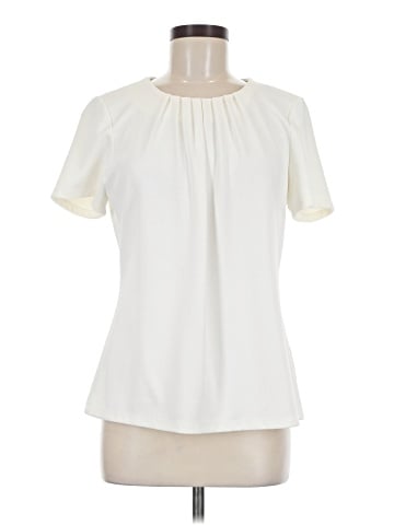 Calvin Klein Short Sleeve Blouse (view 1)
