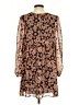 Sanctuary 100% Polyester Print Brown Casual Dress Size S - photo 2