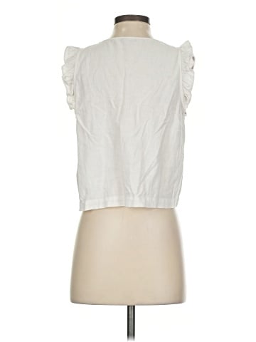 Madewell Sleeveless Button-Down Shirt (view 2)