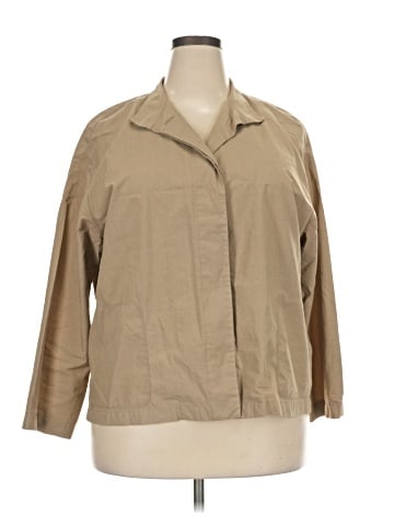 Lafayette 148 New York 3/4 Sleeve Button-Down Shirt (view 1)
