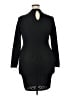 curvy sense Argyle Black Cocktail Dress Size 2X - photo 2