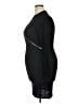 curvy sense Argyle Black Cocktail Dress Size 2X - photo 5