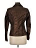 Coldwater Creek 100% Cotton Metallic Brown Jacket Size 6 - photo 2