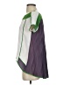 Esley 100% Polyester Color Block Green Short Sleeve Blouse Size S - photo 5