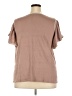 Max Studio Brown Short Sleeve T-Shirt Size 2X - photo 2