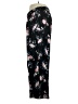 Torrid 100% Rayon Floral Black Casual Pants Size 1X Plus (1) - photo 5
