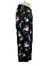 Torrid 100% Rayon Floral Black Casual Pants Size 1X Plus (1) - photo 4