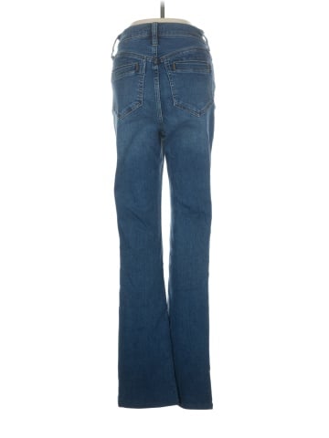 Madewell Skinny Flare Jeans in Elevere Wash (view 2)