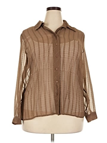 Avenue Long Sleeve Blouse (view 1)
