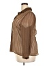 Avenue 100% Polyester Brown Long Sleeve Blouse Size 18 Plus - photo 5