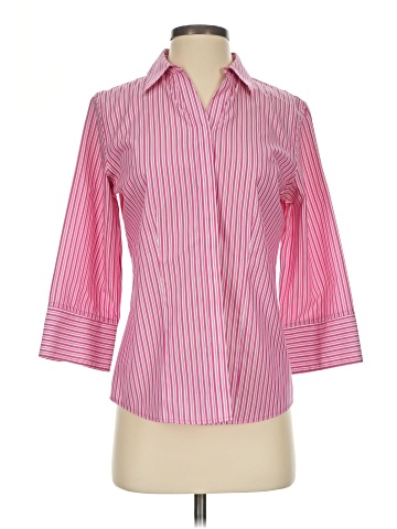 Chico's 3/4 Sleeve Button-Down Shirt (view 1)