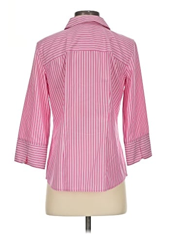 Chico's 3/4 Sleeve Button-Down Shirt (view 2)
