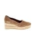 Bettye Muller Concepts 100% Leather Ivory Tan Wedges Size 8 - photo 1