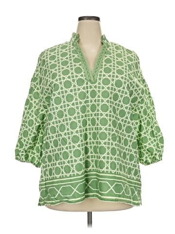 Crown & Ivy Long Sleeve Blouse (view 1)