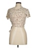 Le Lis Tan Short Sleeve Turtleneck Size M - photo 1