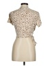 Le Lis Tan Short Sleeve Turtleneck Size M - photo 2