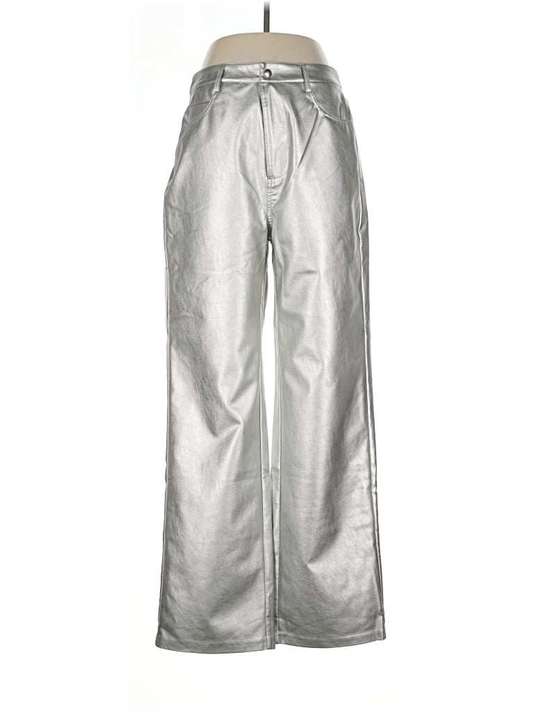 Wayf Casual Pants In Silver
