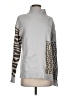 Neon Buddha 100% Cotton Animal Print Gray Pullover Sweater Size S - photo 1