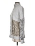 Neon Buddha 100% Cotton Animal Print Gray Pullover Sweater Size S - photo 5