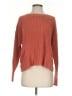 Lucky Brand 100% Cotton Orange Pullover Sweater Size S - photo 1