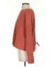 Lucky Brand 100% Cotton Orange Pullover Sweater Size S - photo 5