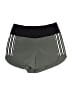 Athleta Color Block Green Athletic Shorts Size 4 - photo 1
