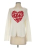 Wooden Ships Hearts Ivory Pullover Sweater Size XS - photo 1