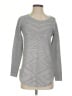 Faded Glory 100% Acrylic Chevron-herringbone Gray Pullover Sweater Size S - photo 1