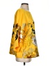 Soft Surroundings 100% Polyester Yellow 3/4 Sleeve Blouse Size S - photo 4