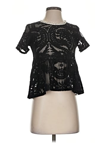 Trafaluc by Zara Short Sleeve Top (view 1)