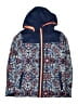 Roxy Girl 100% Polyester Paisley Blue Snow Jacket Size 16 - photo 1