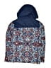 Roxy Girl 100% Polyester Print Blue Snow Jacket Size 16 - photo 2
