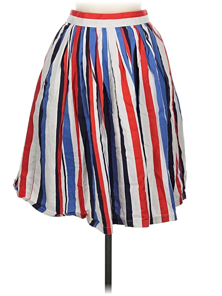 Pre-owned Modcloth Casual Skirt In Blue