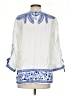 John Mark White 3/4 Sleeve Blouse Size S - photo 2