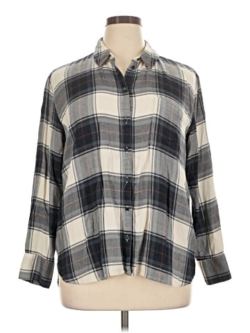 Treasure & Bond Long Sleeve Button-Down Shirt (view 1)