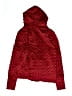 Limeapple 100% Polyester Red Zip Up Hoodie Size 14 - 16 - photo 2