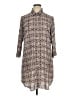 CAbi 100% Polyester Tan Casual Dress Size XL - photo 1