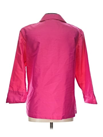 Marisa Baratelli 3/4 Sleeve Silk Top (view 2)