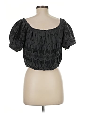 Lucky Brand Short Sleeve Blouse (view 2)