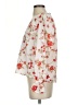 Joie 100% Polyester Floral Ivory 3/4 Sleeve Blouse Size XS - photo 5