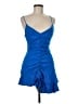 Zara Blue Cocktail Dress Size M - photo 1
