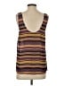Joie 100% Silk Brown Sleeveless Top Size S - photo 2