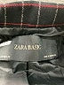 Zara Basic Plaid Black Blazer Size M - photo 3